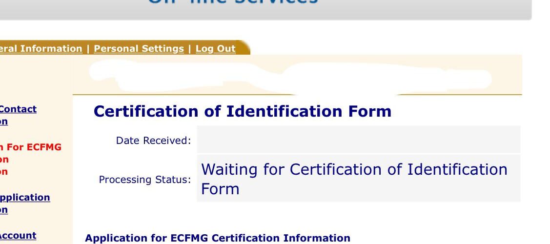 ecfmg certification