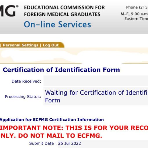 ecfmg certification